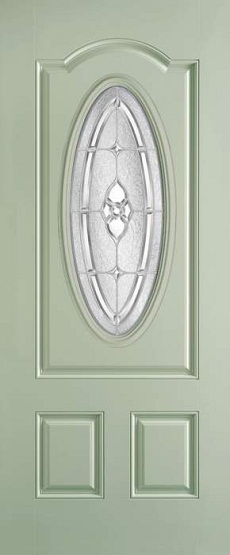 Metal Oval Georgi Platinum (W)